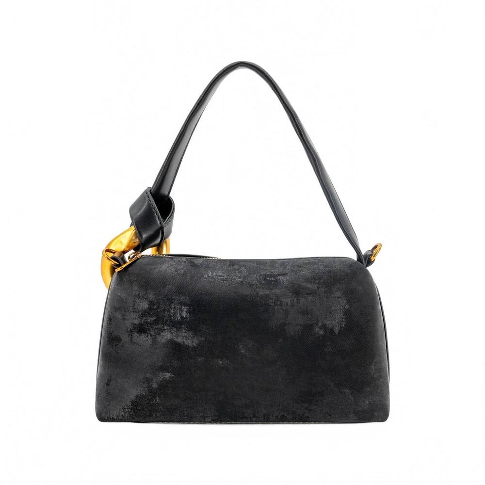 NEW LIKE DREAMS women's elara braided crossbody bag in black